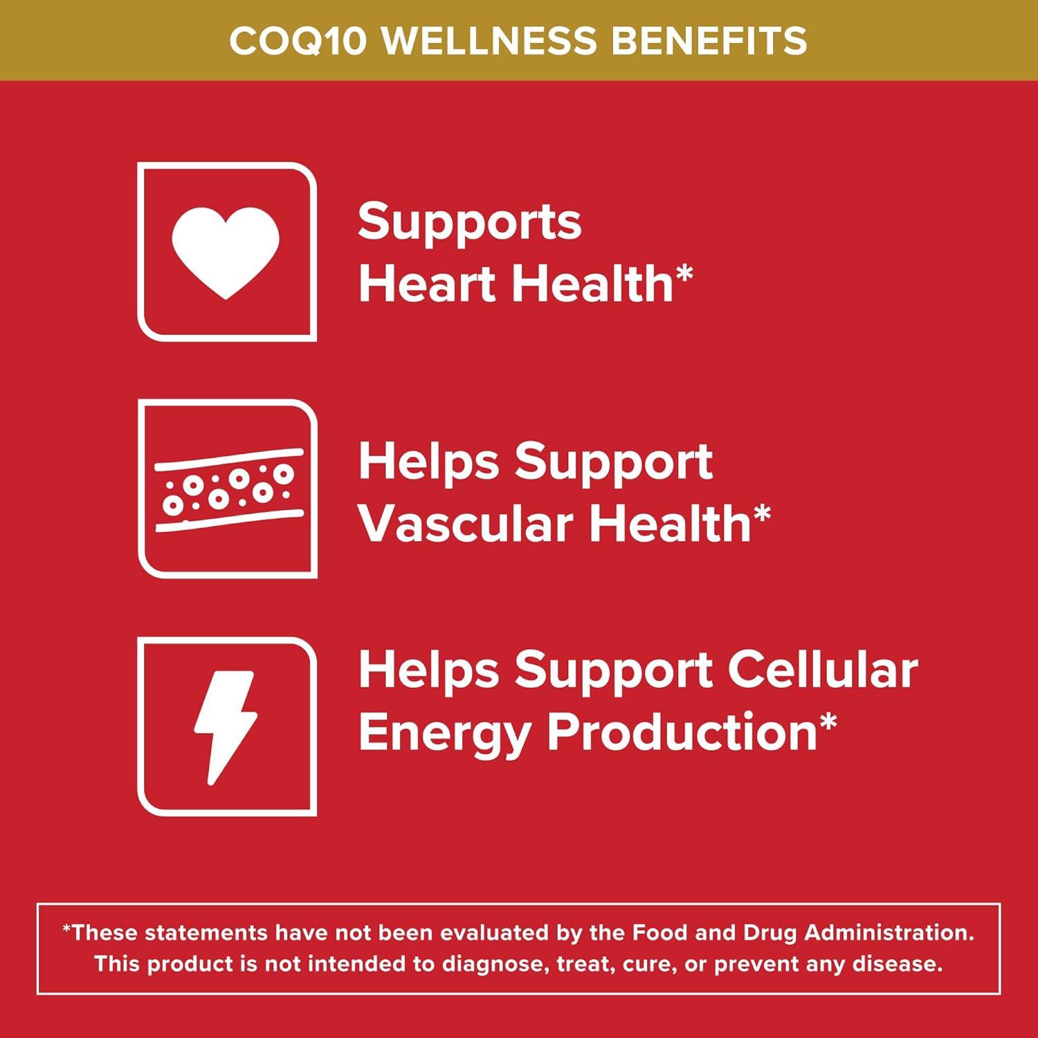 Suplemento de Quinol Coq10 - 200 mg - 60Cápsulas Gelatinosas