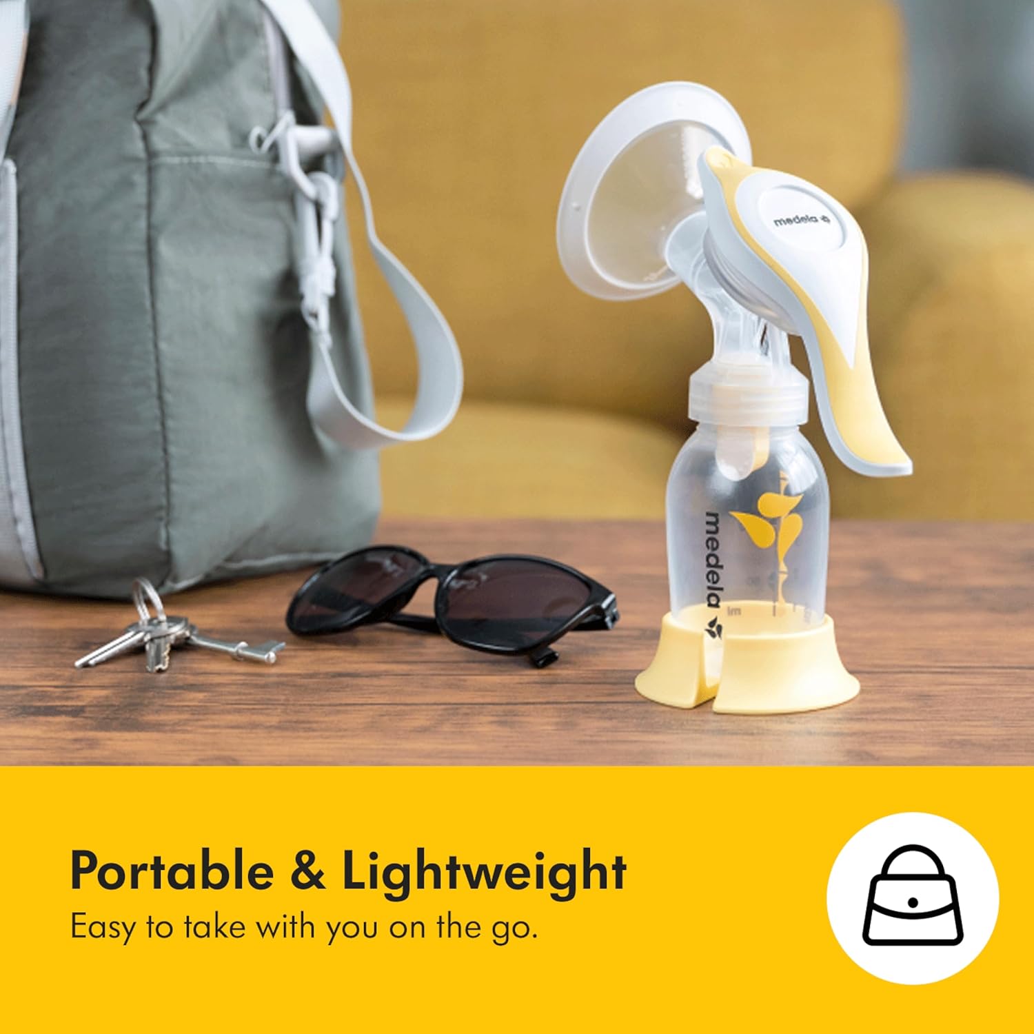 Extrator De Leite Materno Manual Medela Harmony