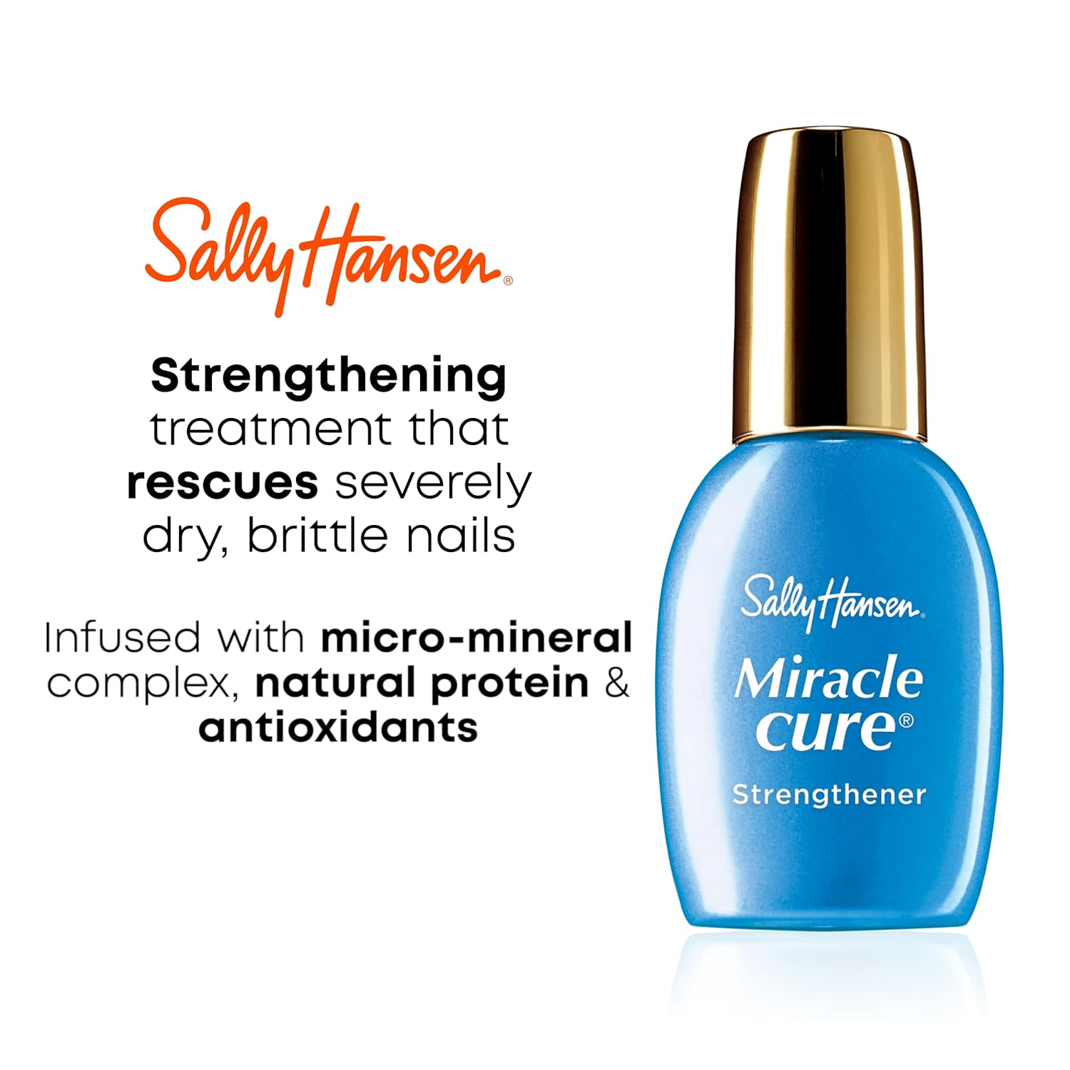 Sally Hansen Miracle Cure - Base Fortalecedora Para Unhas