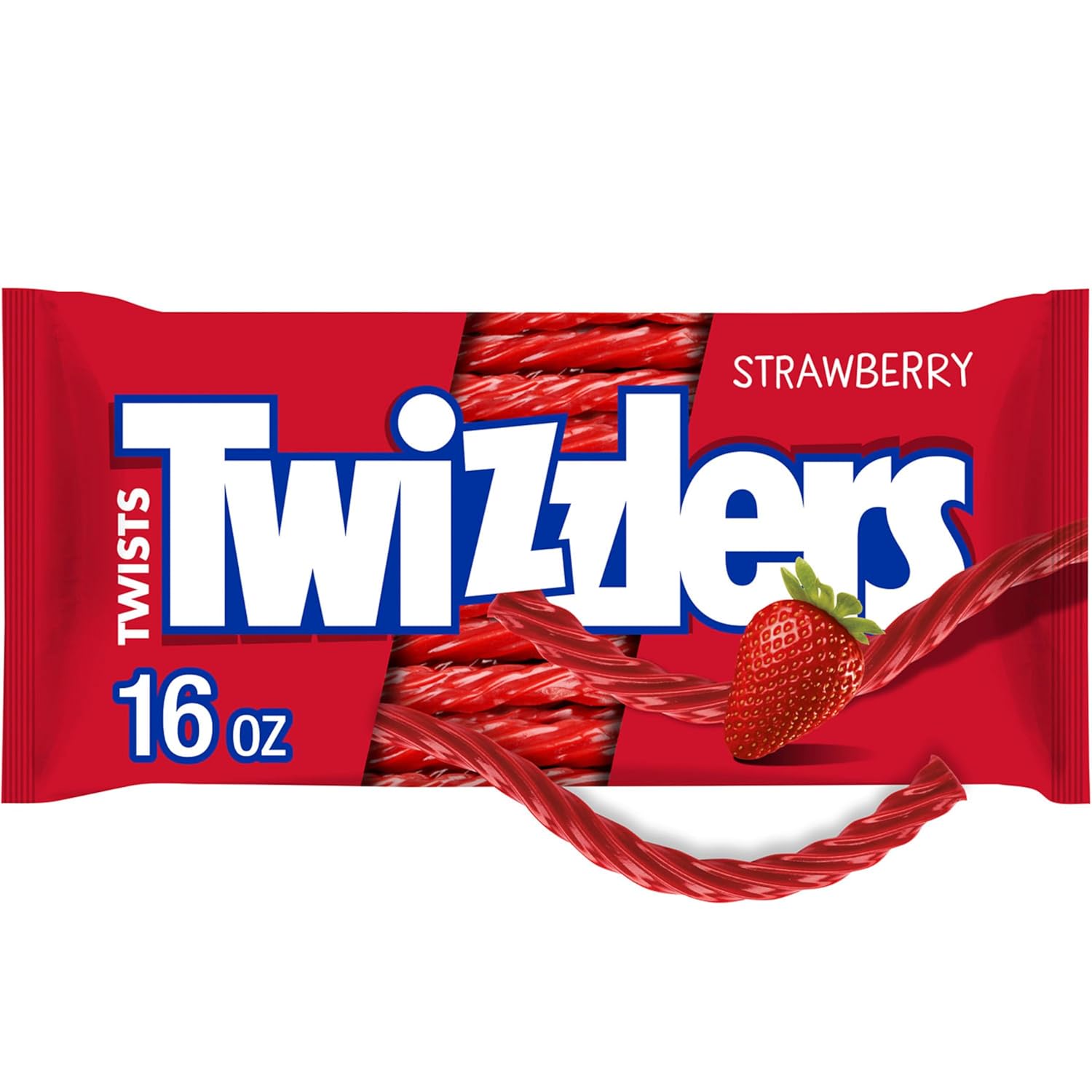 Twizzlers Tira De Bala De Alcaçuz Pacote 453 G Sabor Morango