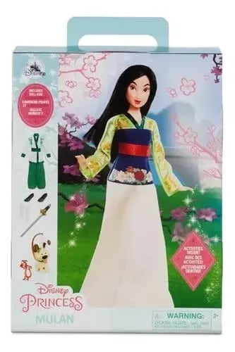 Boneca Mulan Articulada - Original Disney Store - 29,21 Cm