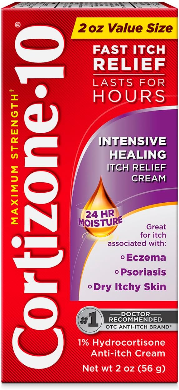 Cortizone 10, Creme Anti-coceira Potência Máxima 56 Gr ( Roxo)