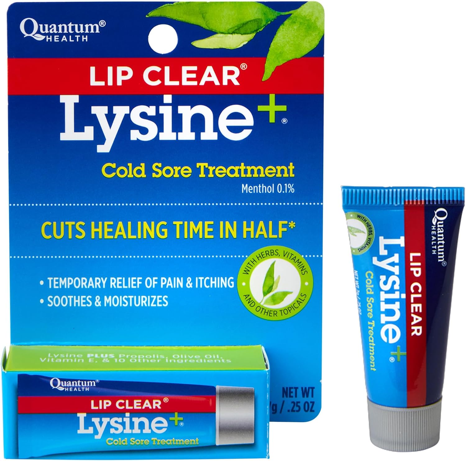 Pomada Quantum Lysine Para Herpes Labial Afta - 7 Gramas