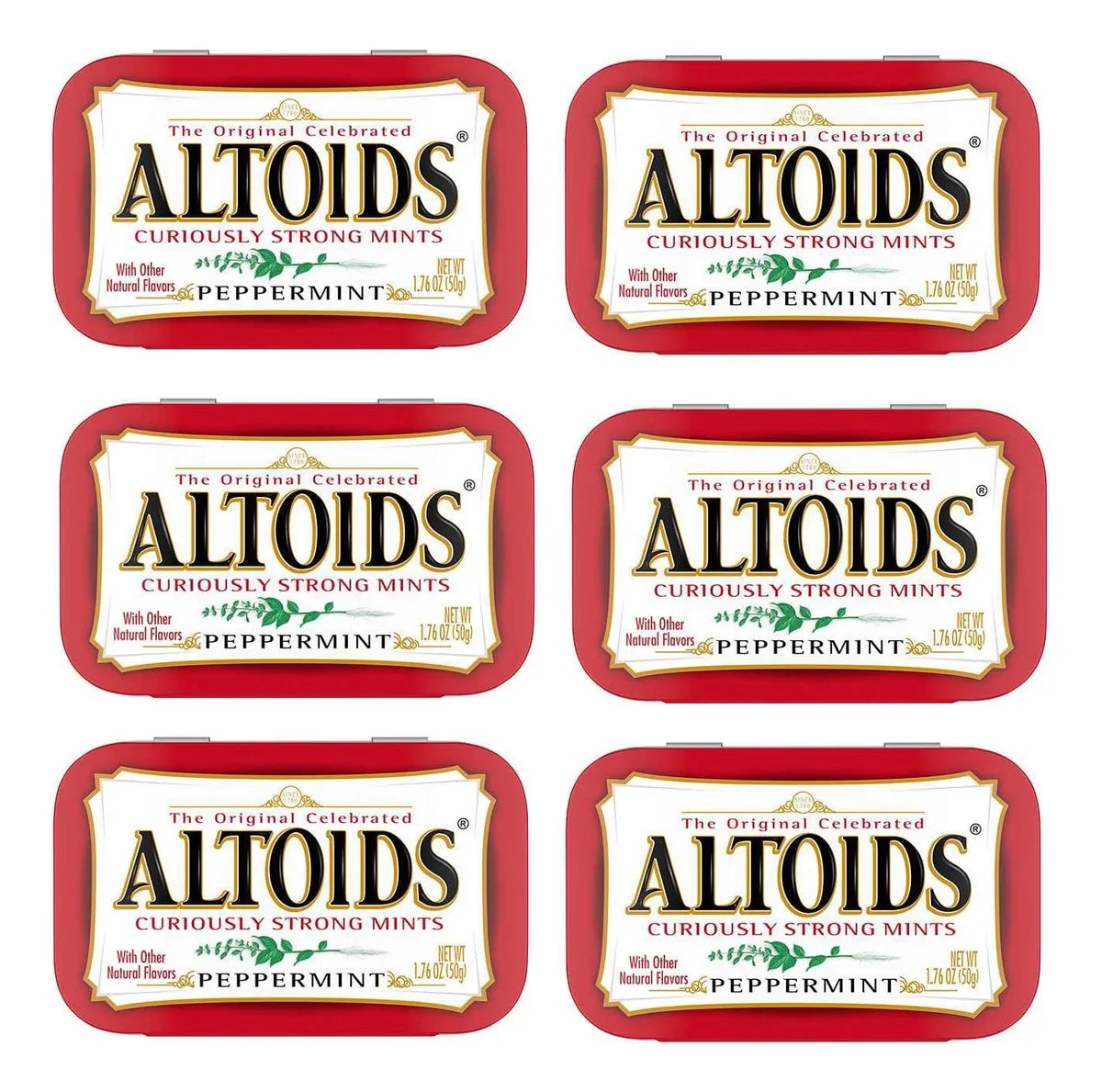 06 Altoids Peppermint - Pastilhas Importadas 50g