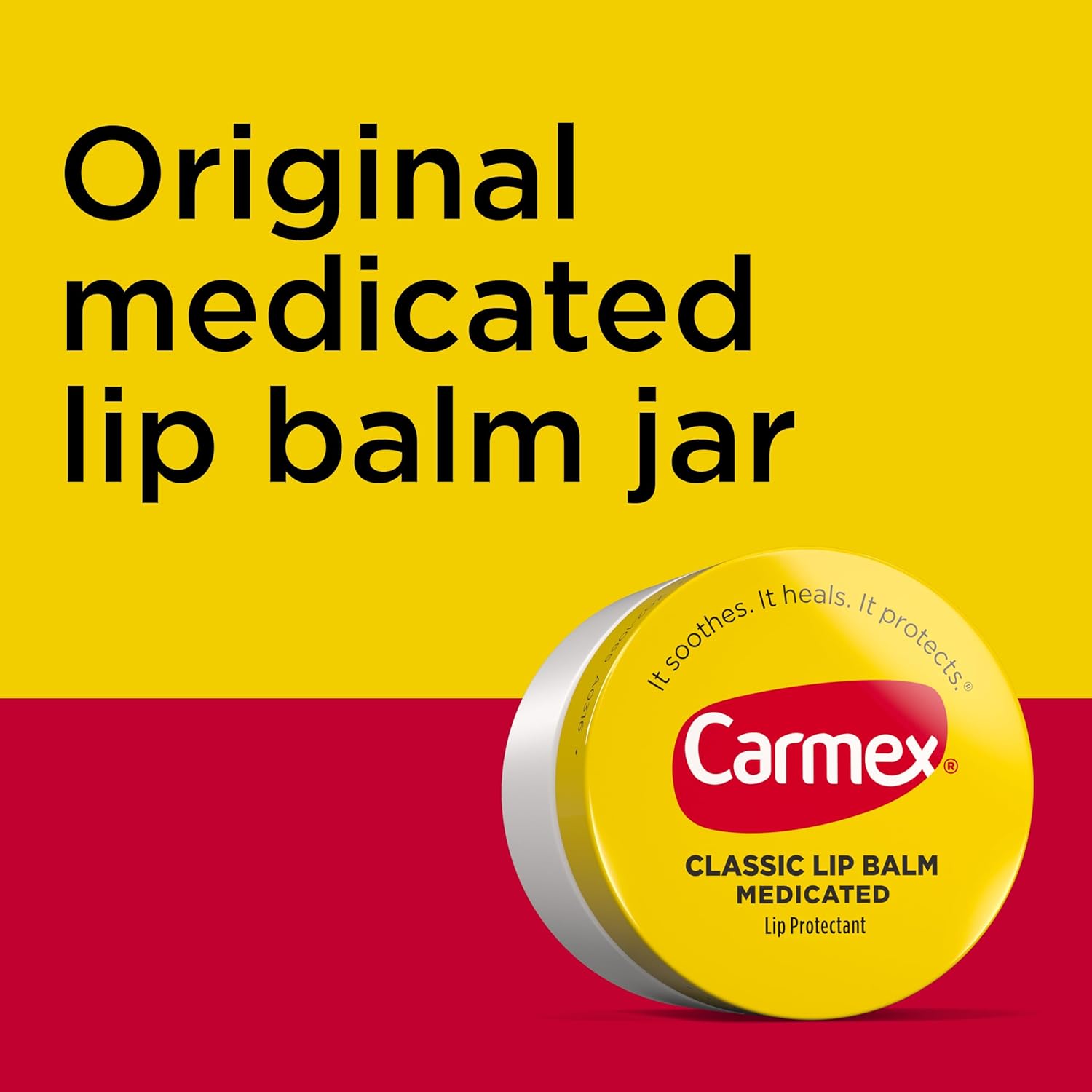 Carmex 3 potes medicated classic balm