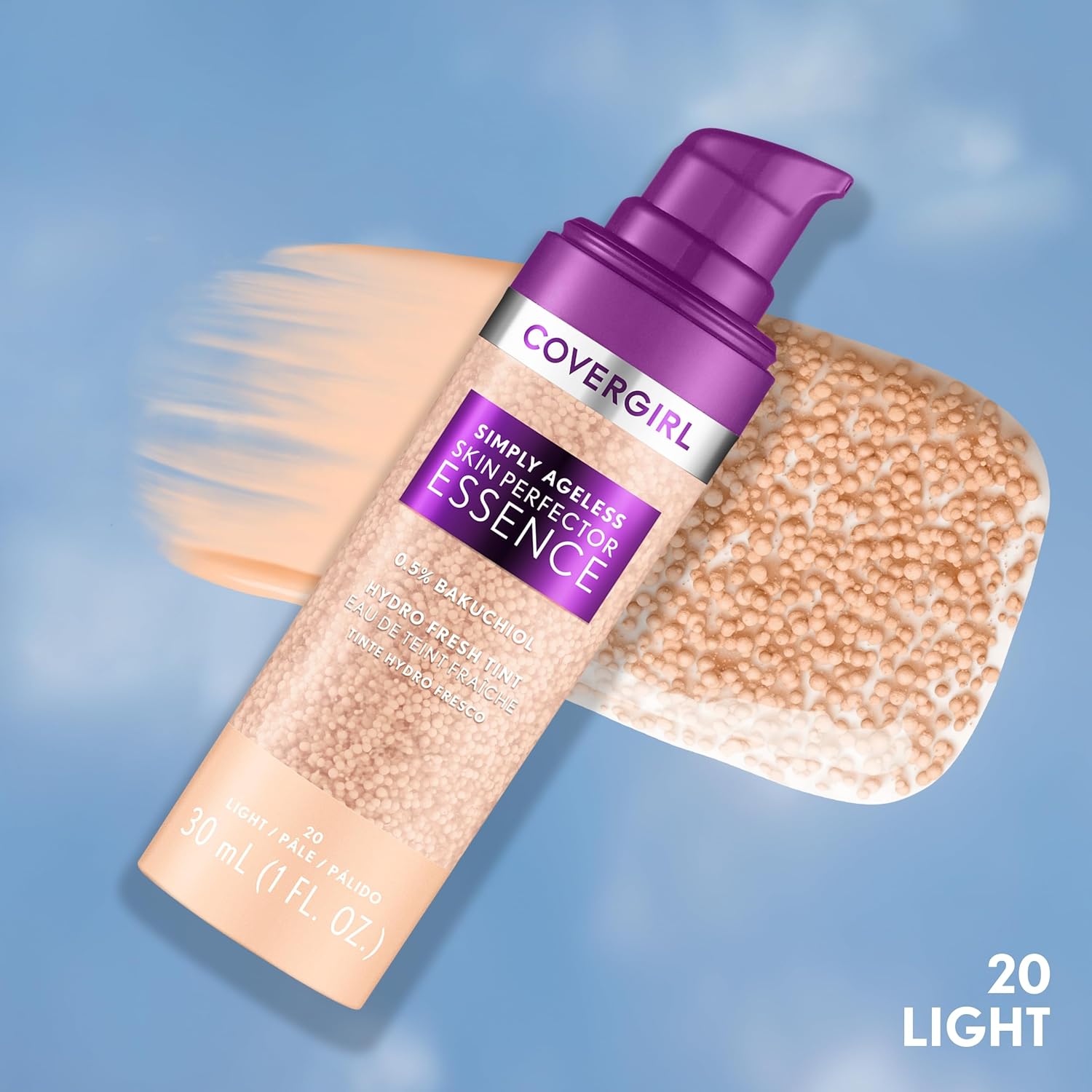 Base CoverGirl Perfector Simply Ageless - Tom 20 light 30ml