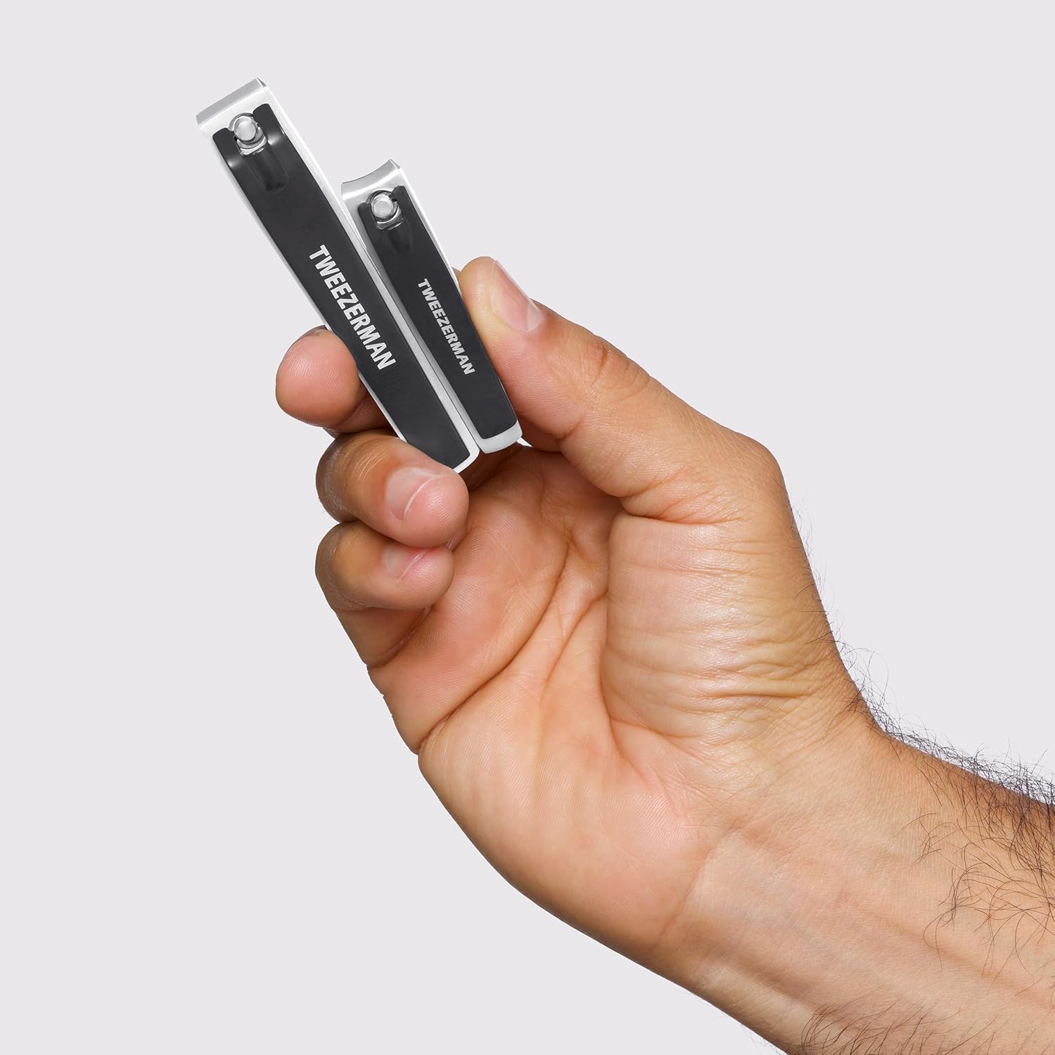 Tweezerman Combo De 2 Cortadores De Unhas De Aço Inoxidável