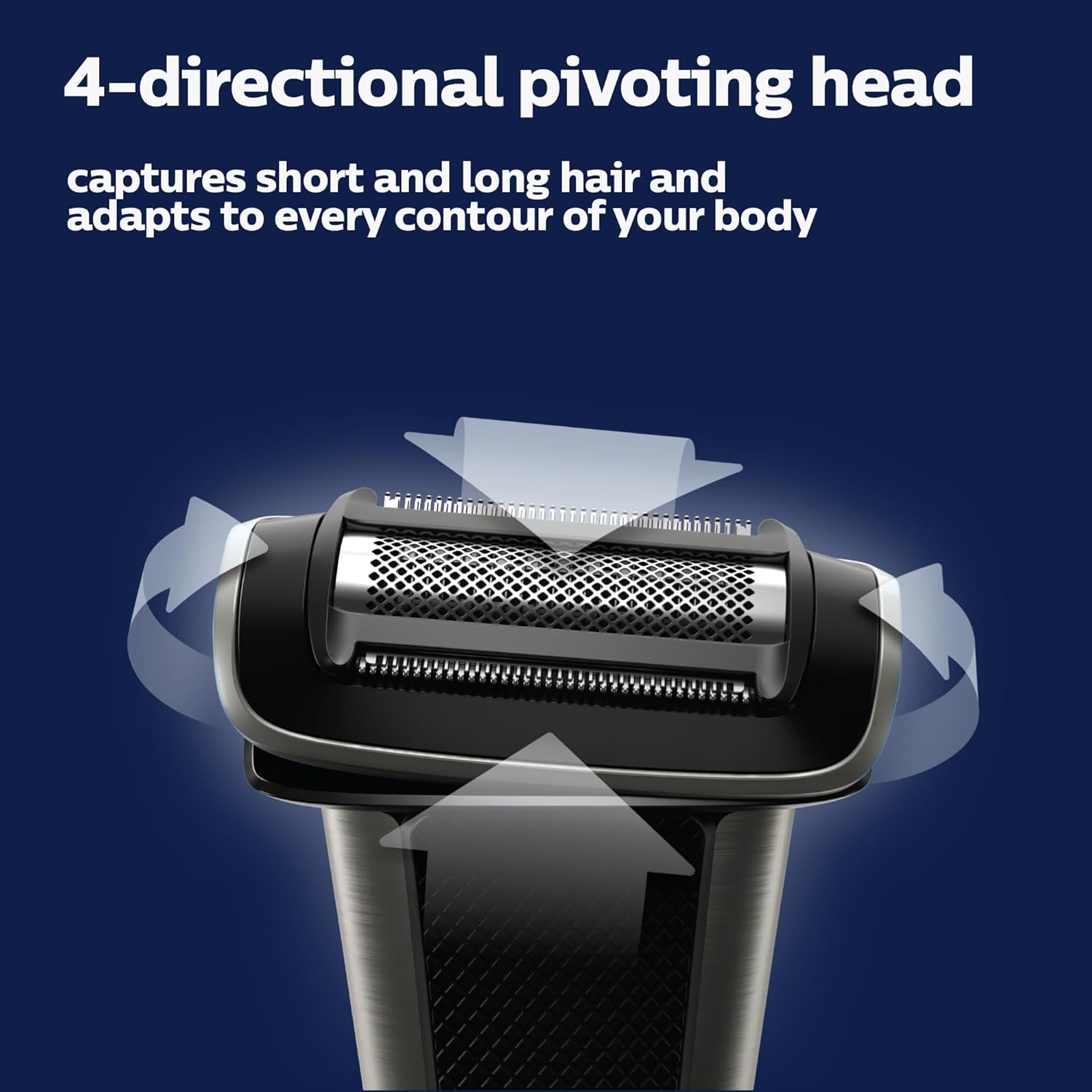 Philips Norelco Bodygroom 7000 Aparador Barbeador Dupla Face - BG7030/49