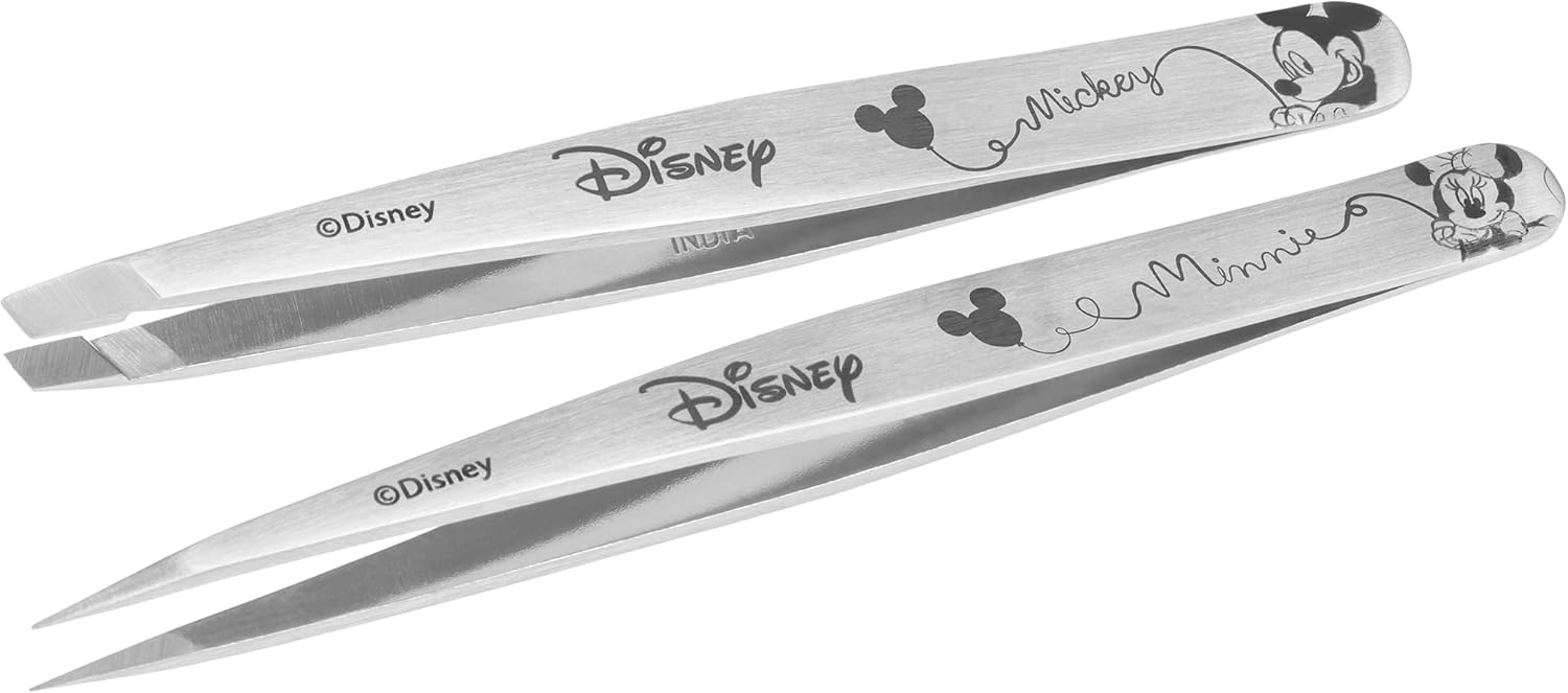 2 Pinças Tweezerman Disney Mickey E Minnie In Love