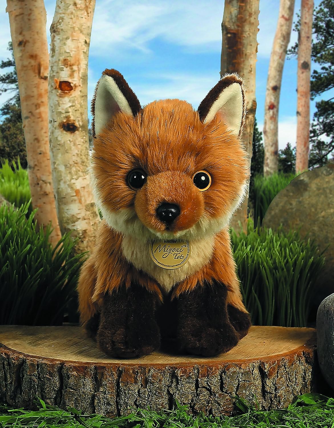 Pelúcia Miyoni Aurora - Fox Kit / Raposinha Filhote