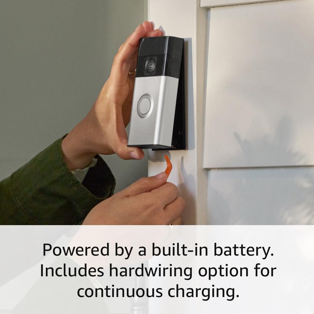 Campainha Ring Video Doorbell 2 - 1080p - Áudio E Vídeo 12v