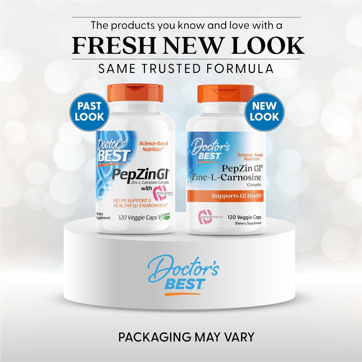 Carnosina De Zinco C/ Pepzin Gi 120 Caps Vegan Doctor's Best