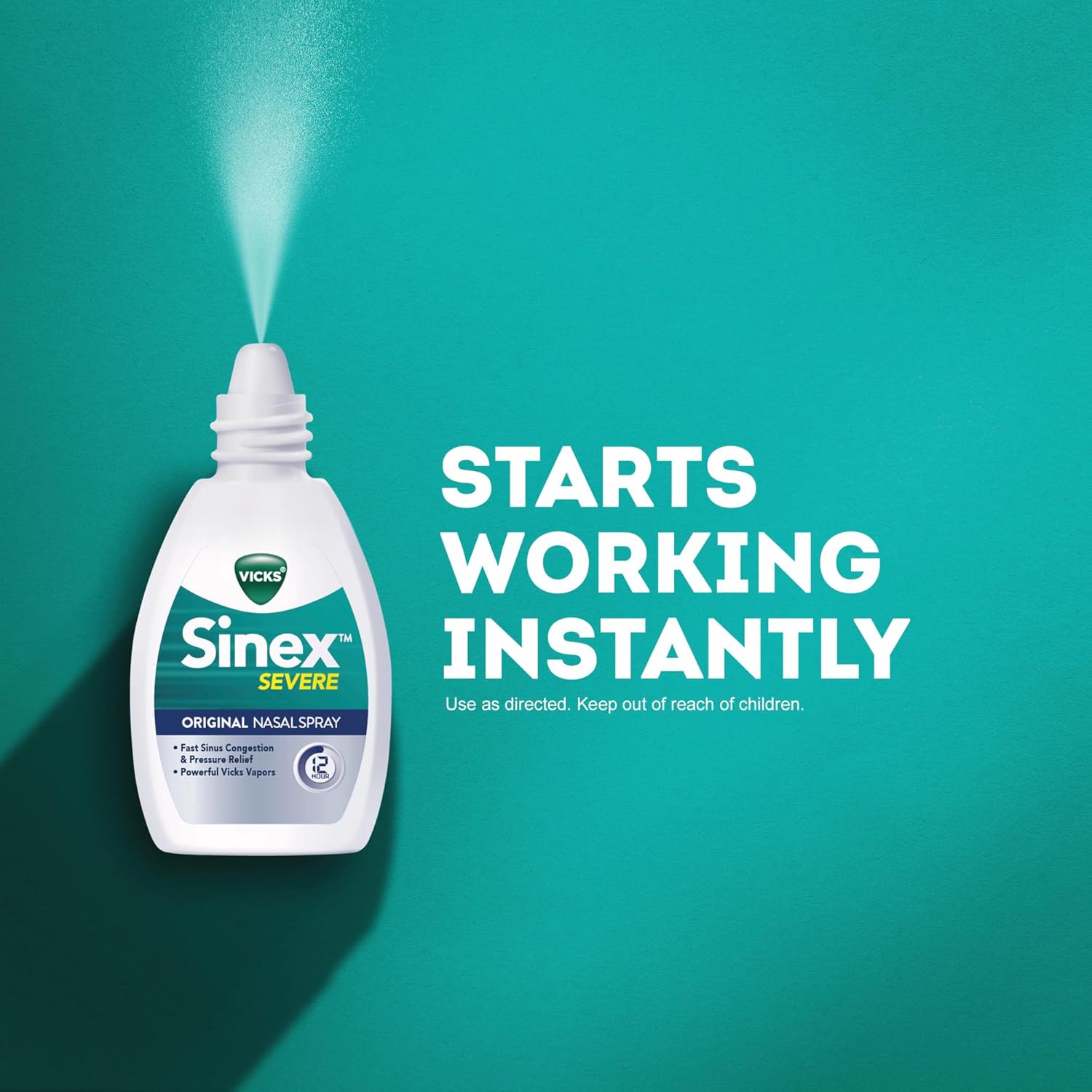 Vicks Sinex Severe Descongestionante Nasal Spray - 15ml