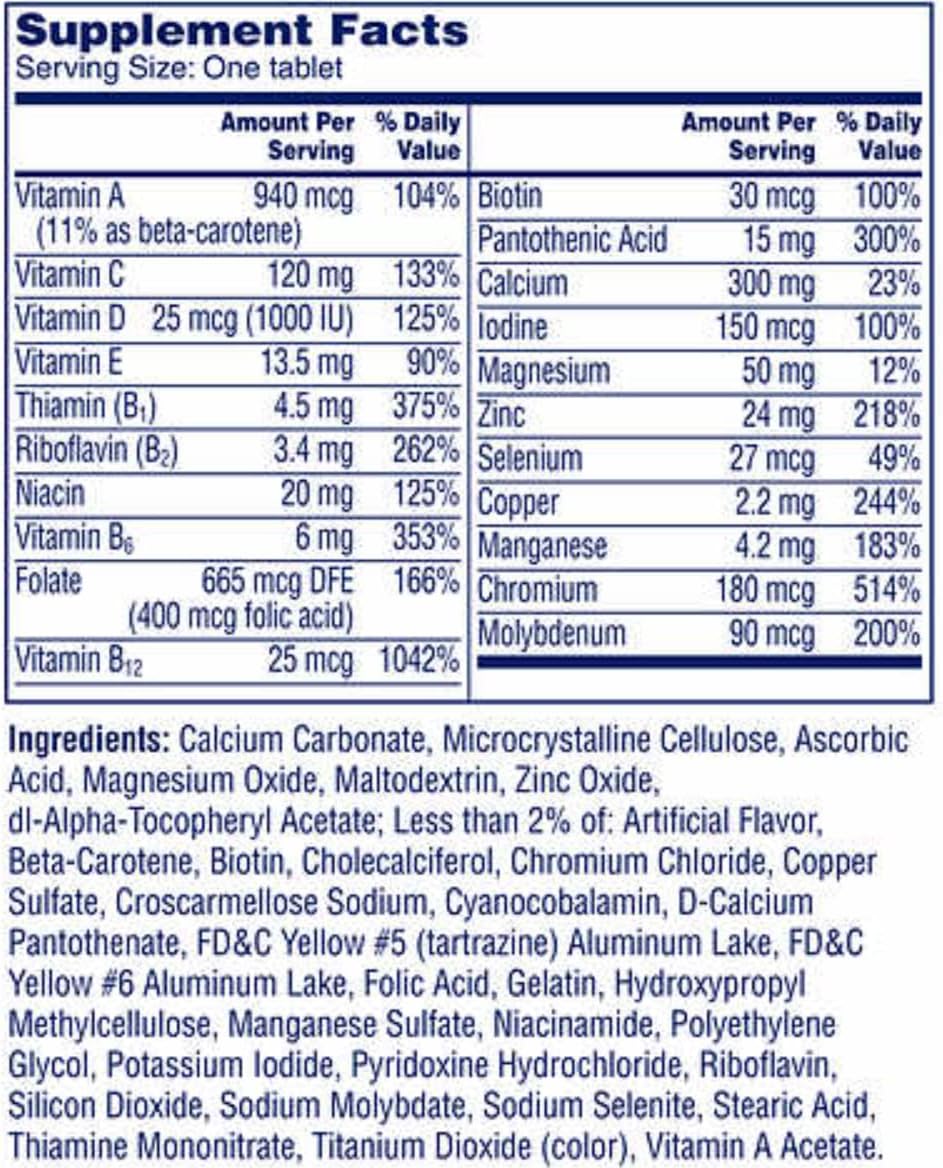 One A Day Multivitaminico Women's 50+ C/ 300 Tablets