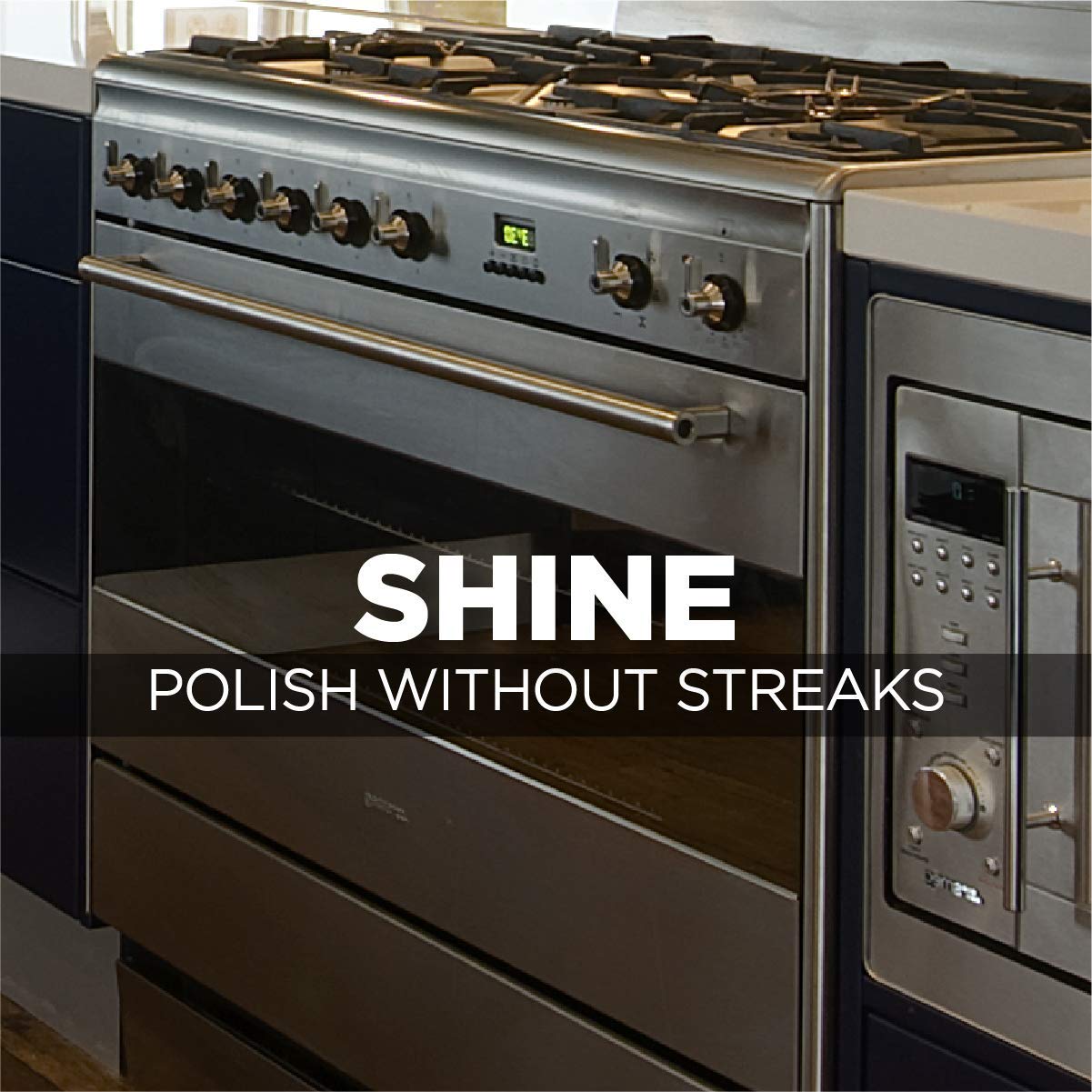 Weiman Limpador Polidor Stainless Steel Aço Inoxidável 340g