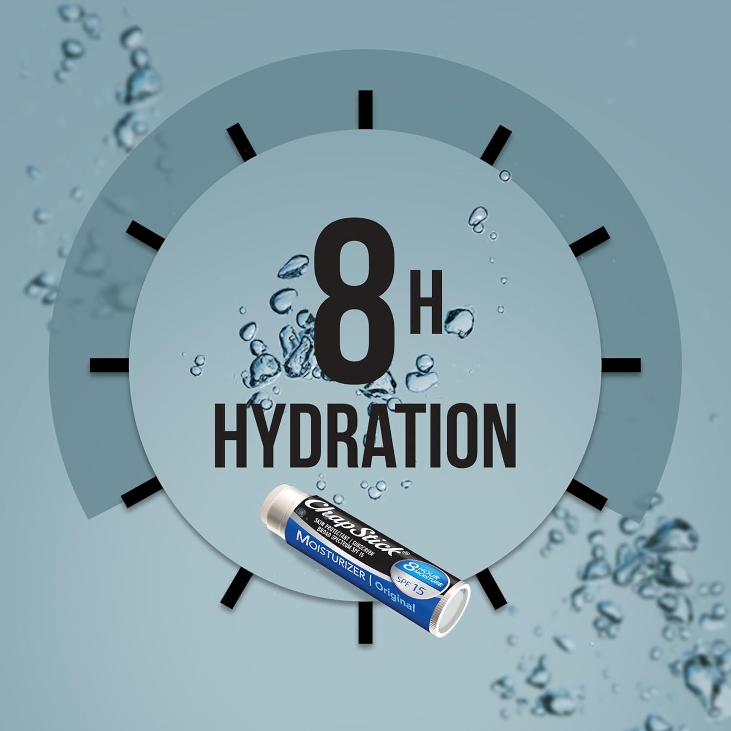 Chapstick - 3 Hidratantes Labiais Chap Stick Original - Fps 15