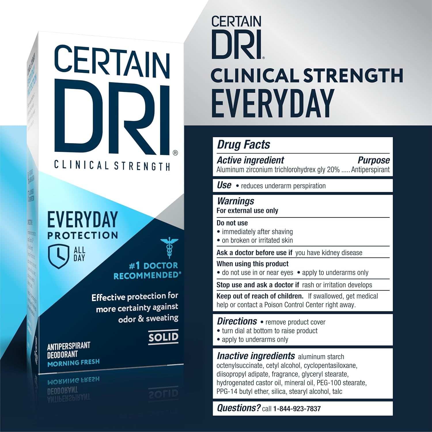 Certain Dri Desodorante Antitranspirante Everyday Strength