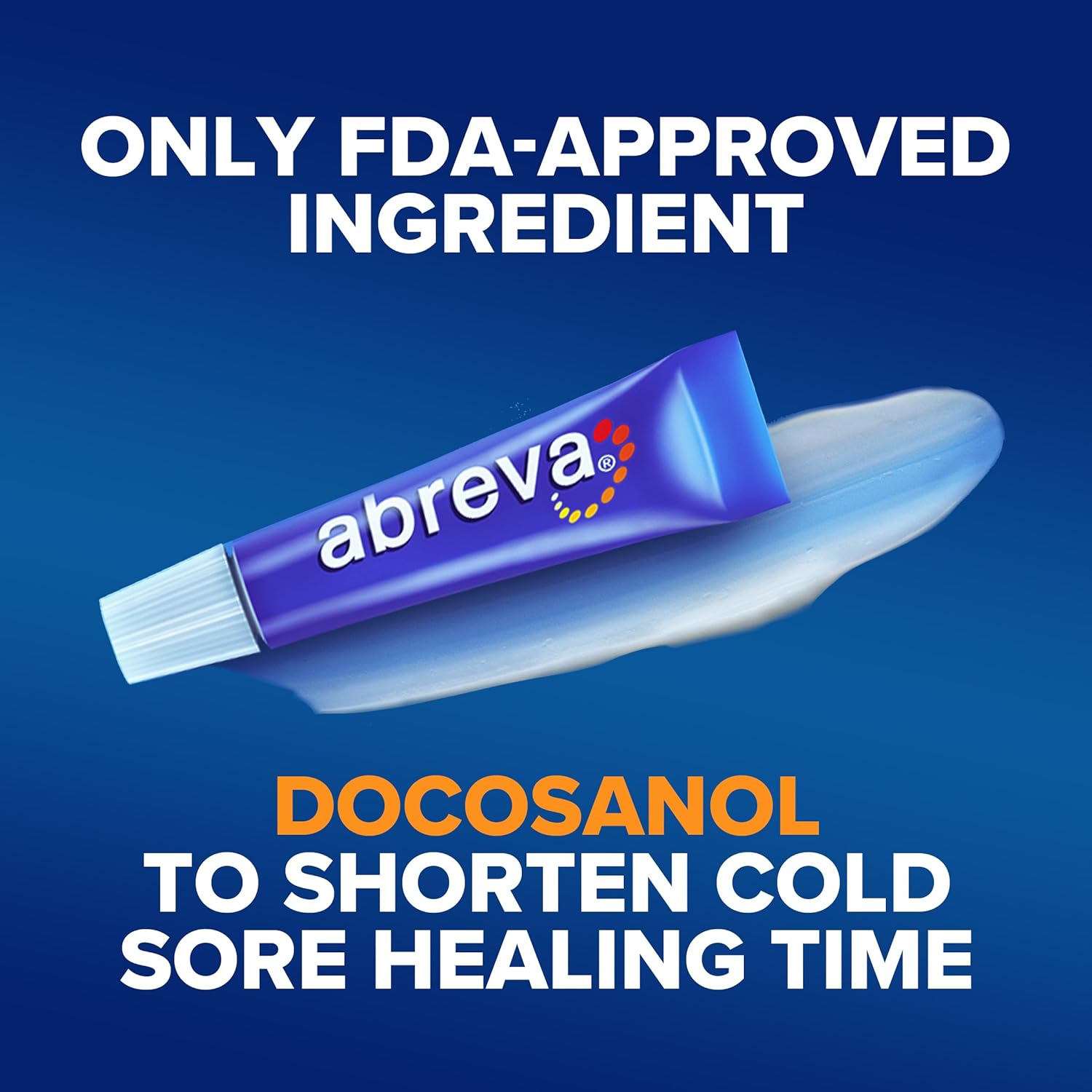 Abreva - Docosanol 10% - Trata Herpes / Bolhas - Tubo 2 Gr