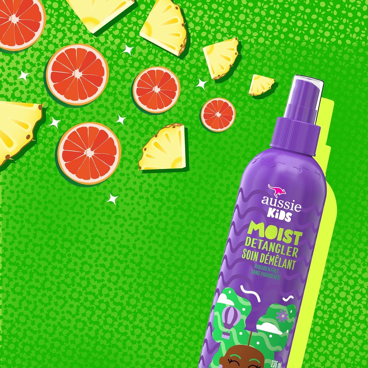 Aussie Kids Desembaraçante Bloomin Apple Kids Spray De 236ml