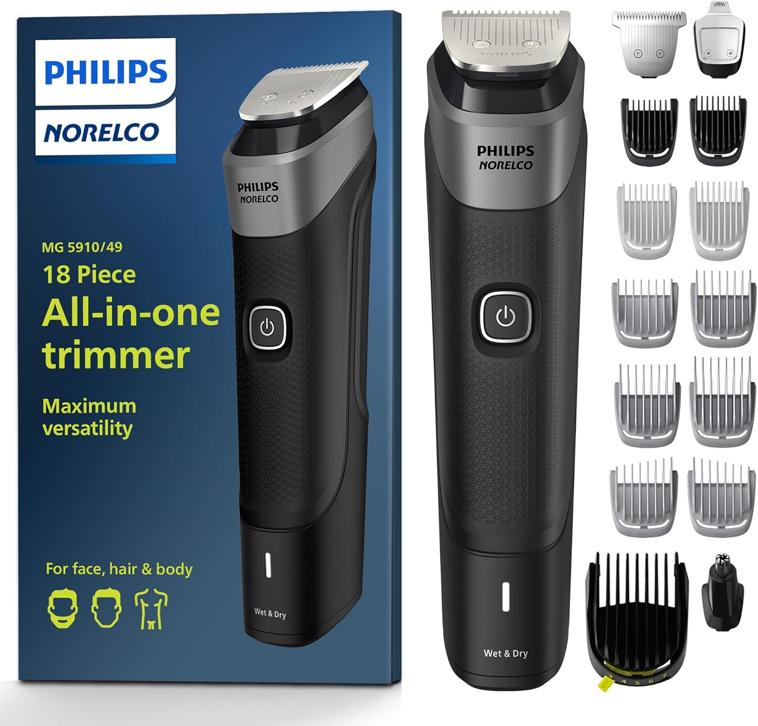 Philips Norelco Multigroomer Series 5000 Mg5750/49 100v/240v