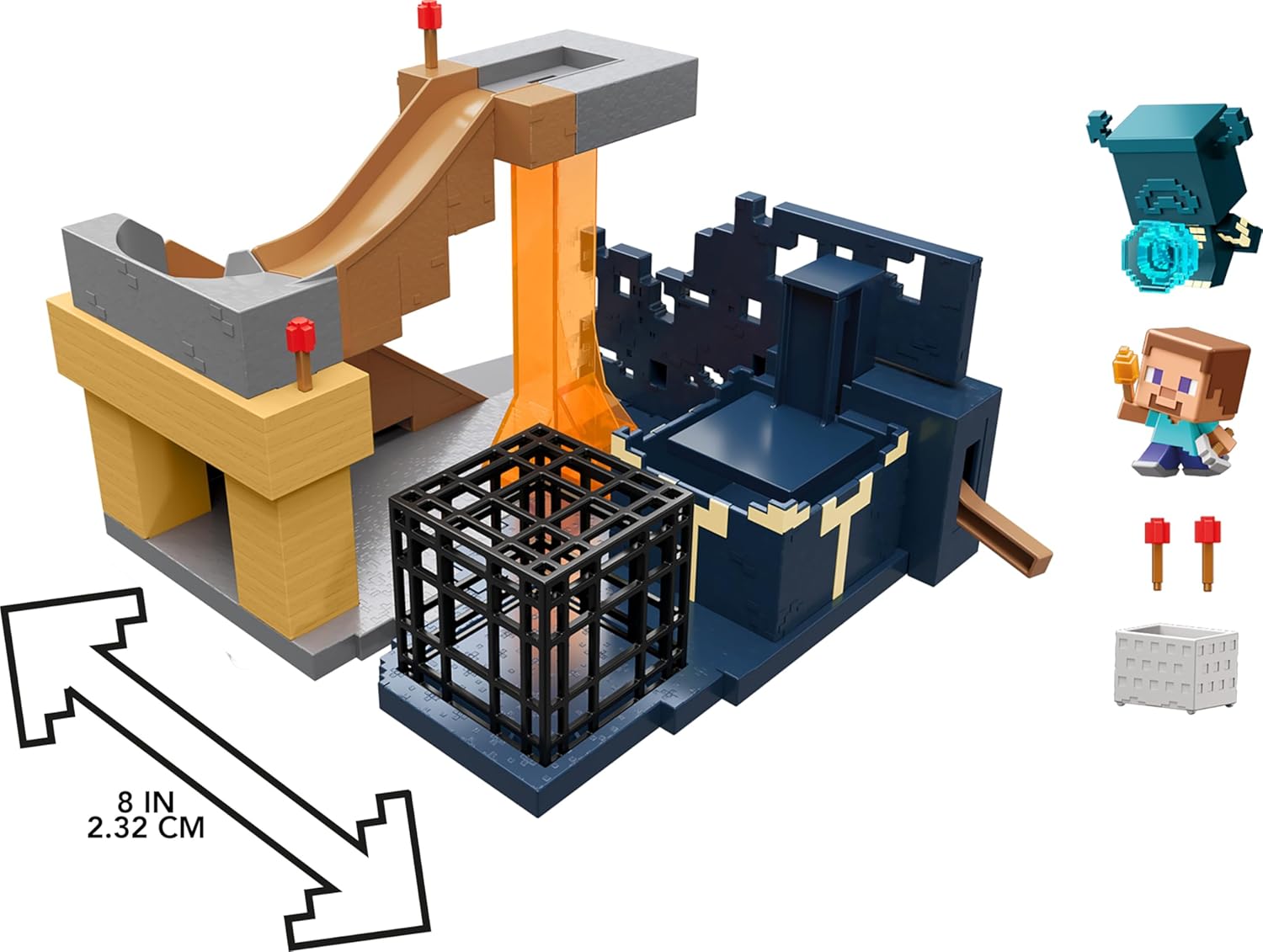 Conjunto De Minijogos Rise Of The Warden - Minecraft - Multicolorido Em Cores