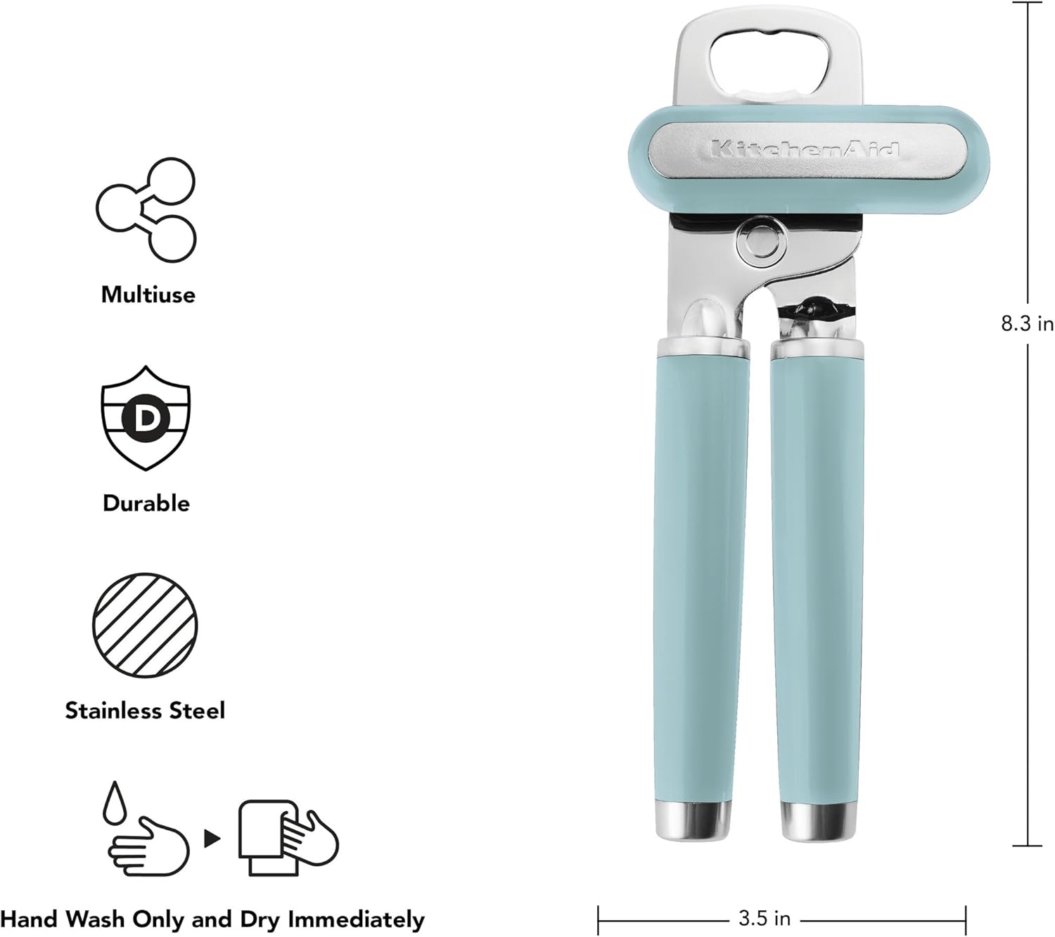 Abridor De Latas E Garrafas Kitchenaid - Azul Claro