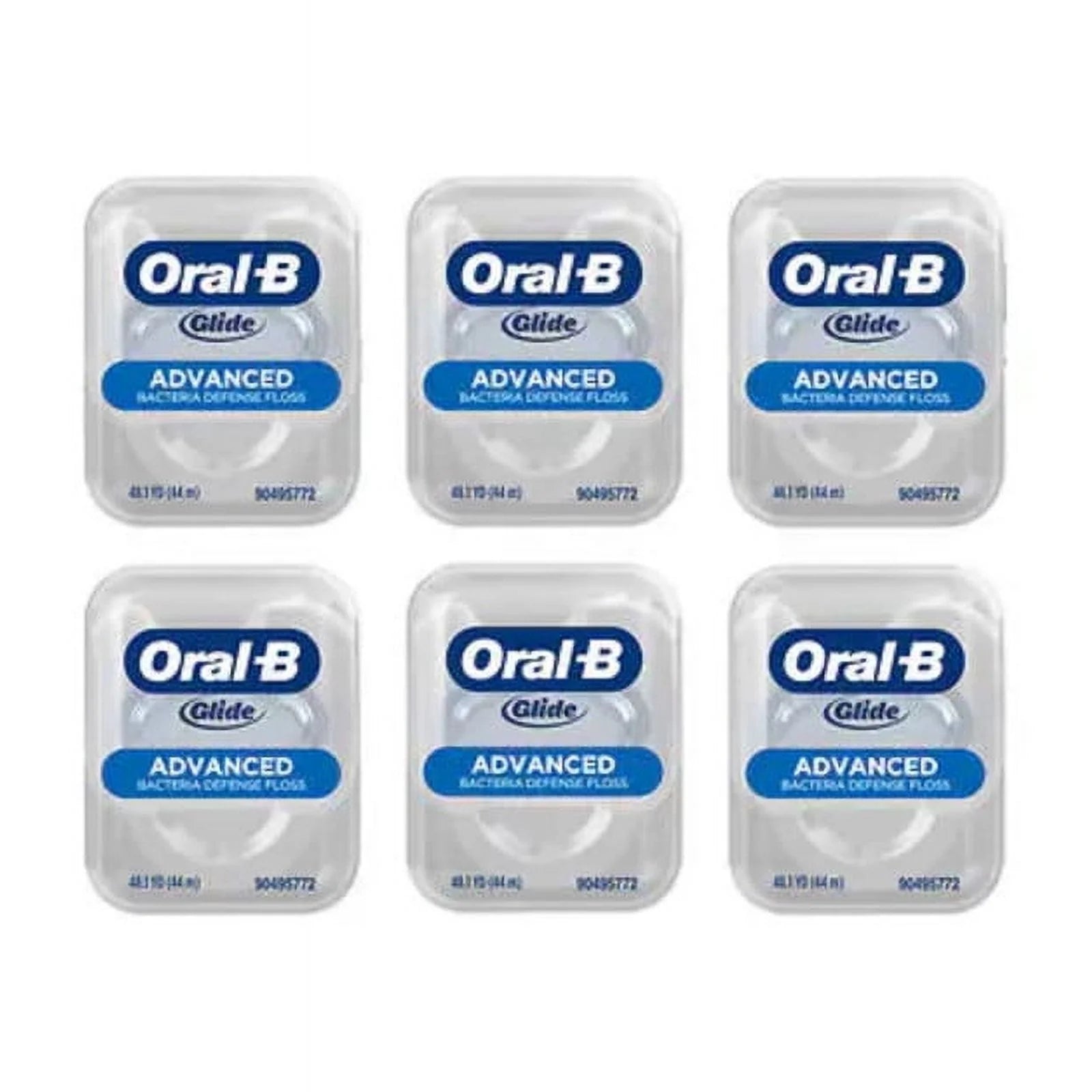 Fio Dental Oral B Glide Floss Advanced Kit C/ 6un (264m)