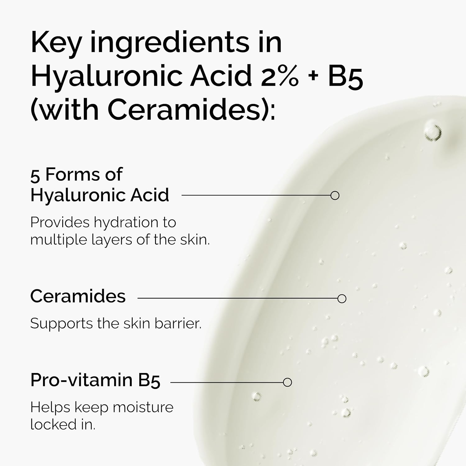 Sérum The Ordinary Ácido Hialurônico 2% + B5, 30ml 30+ Anos