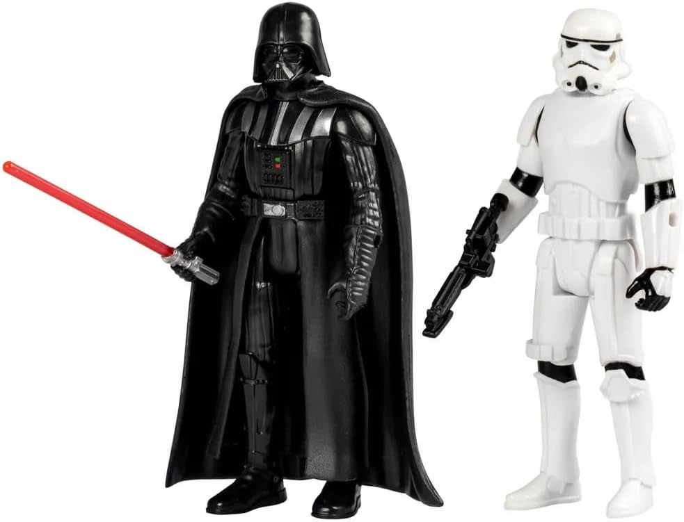Figuras de Ação Star Wars Darth Vader vs Storm Trooper