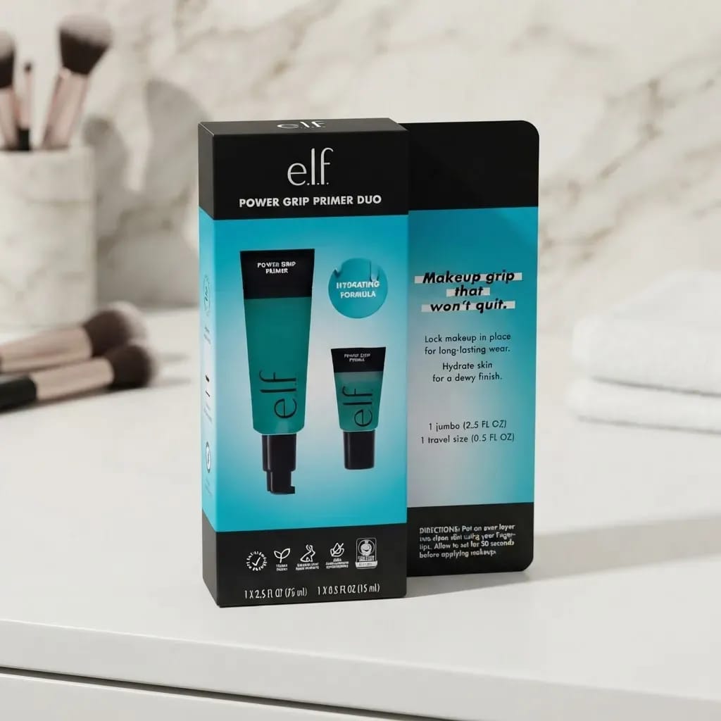 Pack Power Grip Primer E.l.f. Cosmetics - 15ml e 75ml