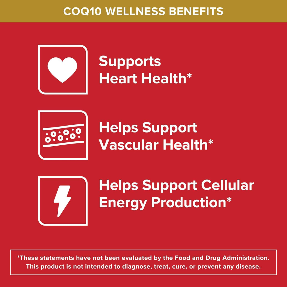 Suplemento de Quinol Coq10 - 200 mg - 60Cápsulas Gelatinosas