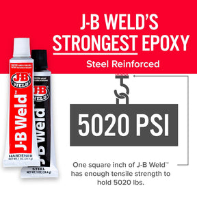 Cola Epóxi Ultra Forte Solda Fria Jb Weld R8265 (2x 28,4g)
