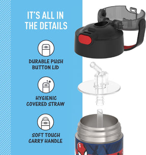 Thermos Funtainer - Garrafa Térmica Frio - F401 - Spiderman
