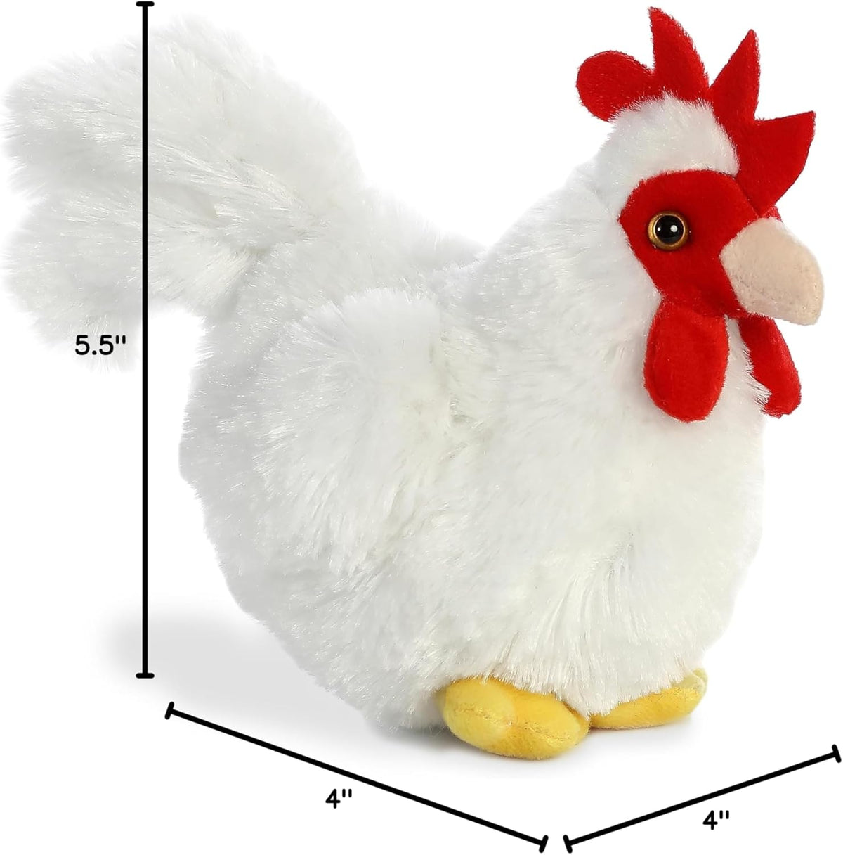 Pelúcia Aurora Miyoni - Chicken / Garnizé / Galo / Galinha