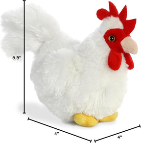 Pelúcia Aurora Miyoni - Chicken / Garnizé / Galo / Galinha