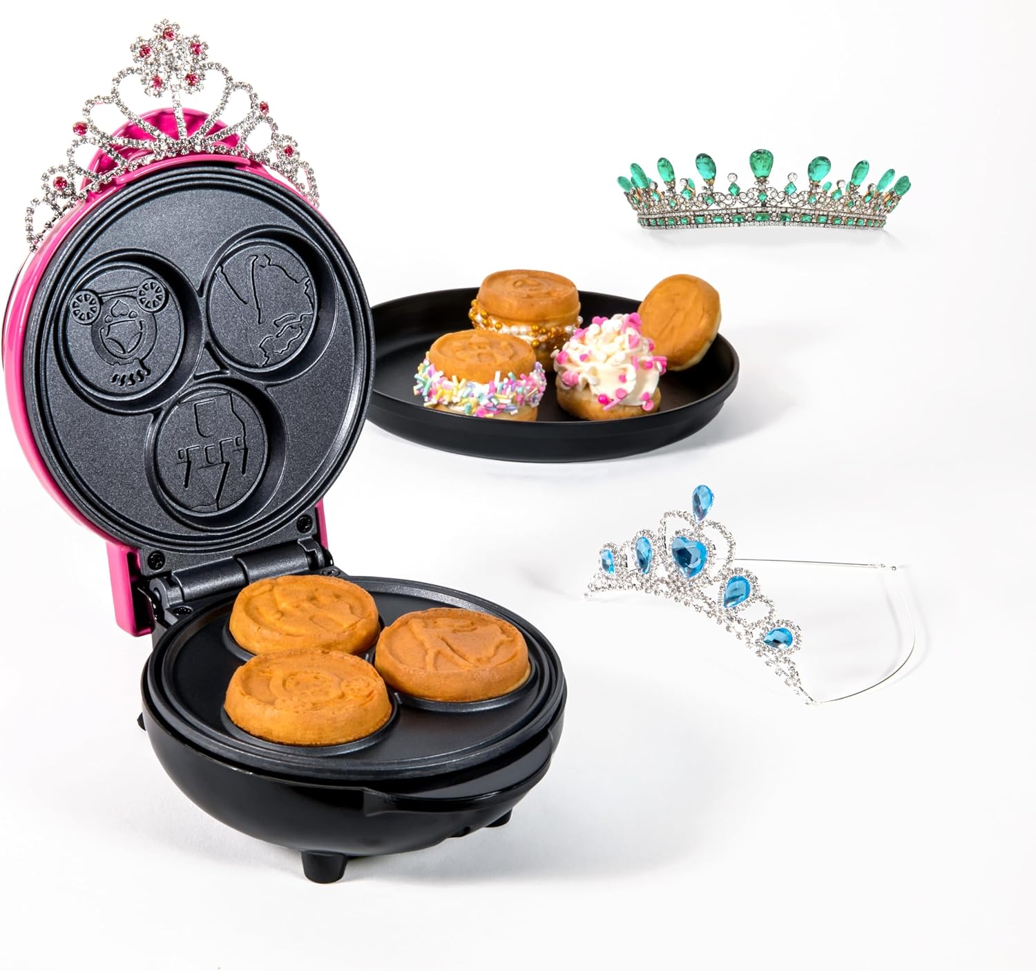 Nostalgia Mymini Princess Máquina Para Waffles, Ovos, Batata