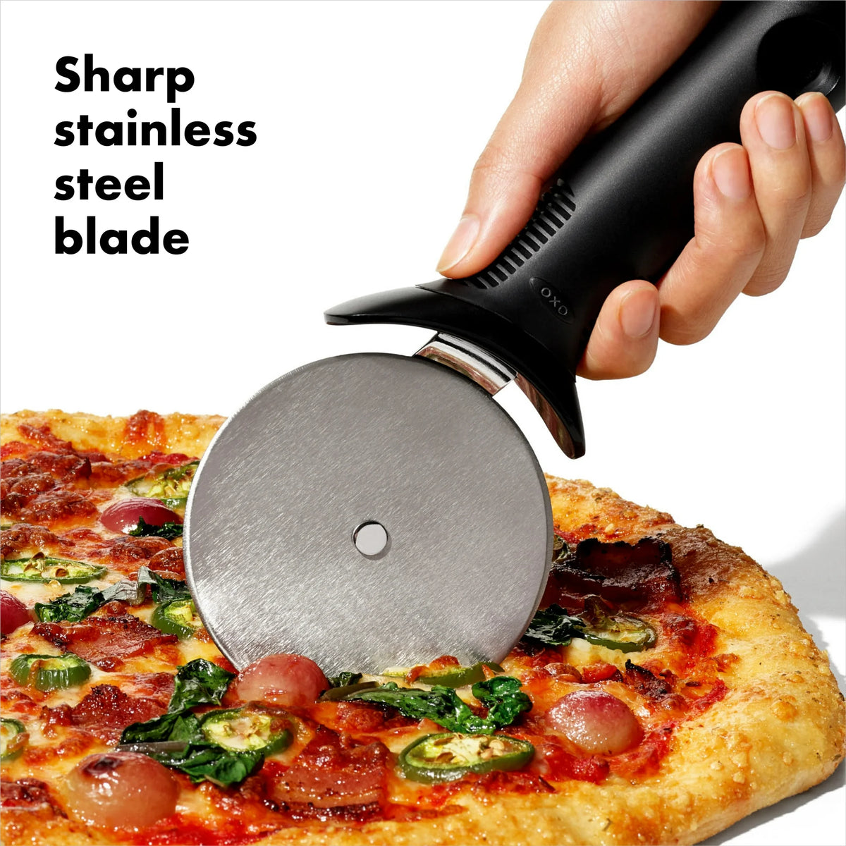 Cortador de Pizza Wheel Oxo Tamanho Unico - Cor Preta