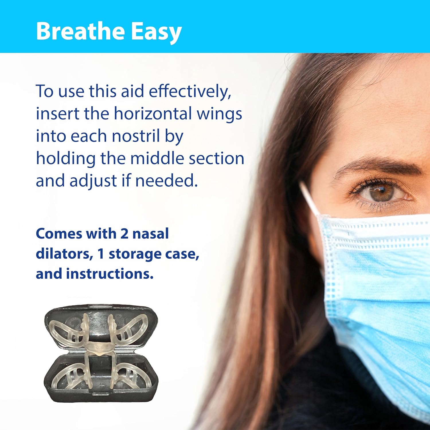 Sleepright Mask-air-aid 2 Dilatadores Nasais Dilatador Nasal