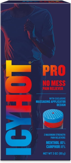 Pomada Icy Hot Pro Pain Relieving Original 85g C/ Masageador