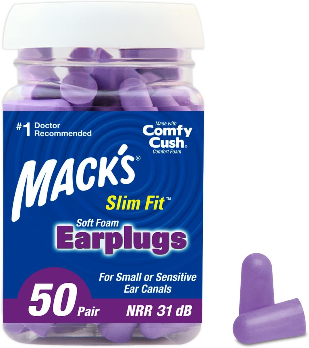 Protetor Auricular Mack's Slim Fit - Nrr 29 Db - 50 Pares