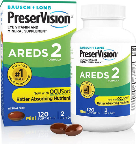 Preservision Areds 2 Eye Vitamin&mineral Supplement 120 Soft