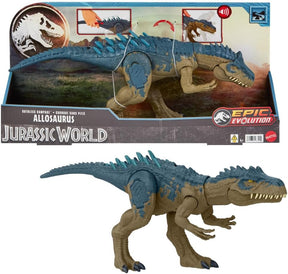 Jurassic World Allosaurus Furia Impiedosa Epic Mattel C/ Som