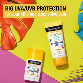 Protetor Solar Bastão Neutrogena Sheer Zinc Kids Mineral 50+