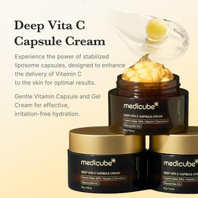 Medicube Deep Vitamin C - Hidratante facial Golden - 55G