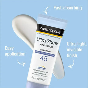 Protetor Solar Neutrogena Ultra Sheer Fps 45 88ml