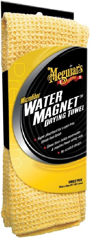 Toalha Para Enxugar Amarela Meguiars - Water Magnet X2000