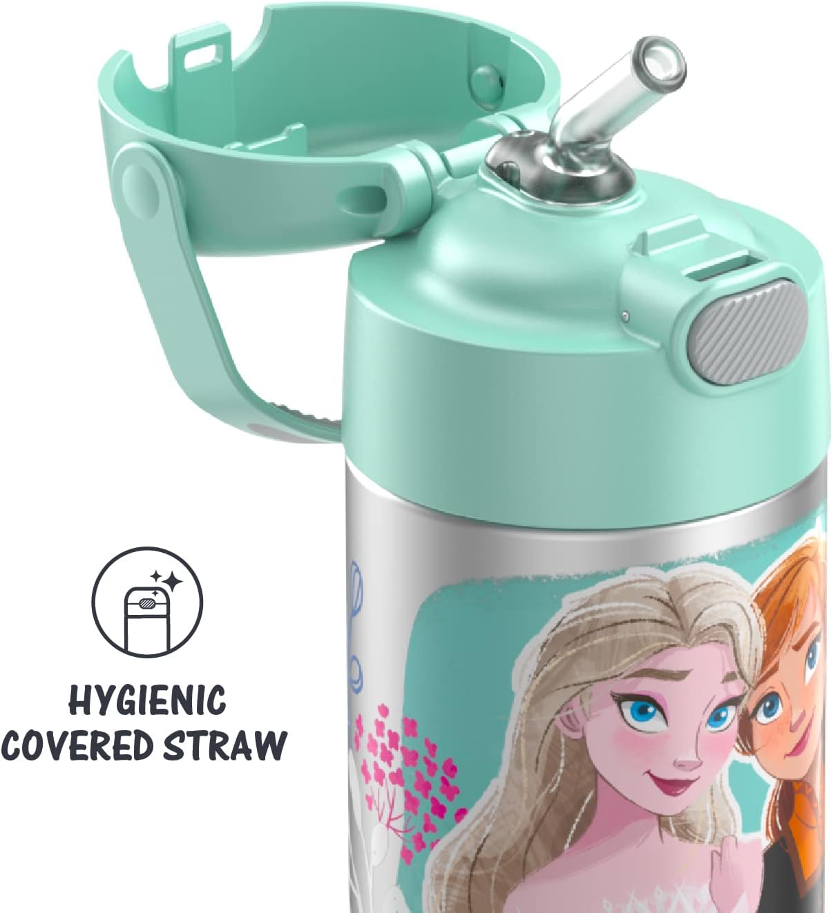 Thermos Funtainer Garrafa Têrmica 355ml Frozen 2 Disney