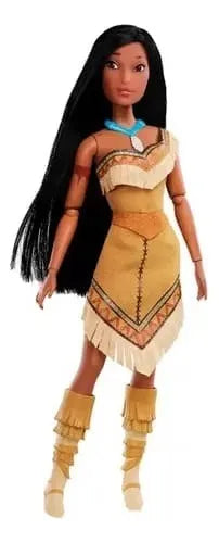 Boneca Pocahontas Com Roupas Original Disney Story - 29,21cm