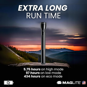 Lanterna Maglite Ml300l 4d 1002 Lumens Led 18 Dias D Duração