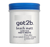 Got2b - Beach Matte (efeito Seco) Paste Surfer Look 100 G